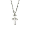 Little Star Jade Sterling Silver Cross Necklace LSN0531
