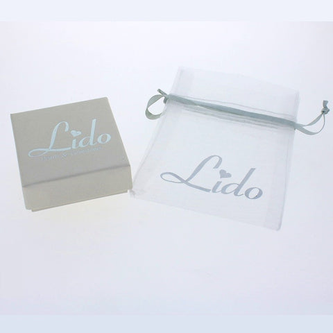 Lido Pearls White Freshwater Pearl Silver Drop Earrings 0166E W | H&H