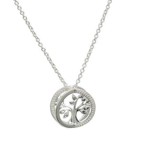 Unique & Co Sterling Silver Tree of Life Necklace MK-820Unique & Co Sterling Silver Tree of Life Necklace MK-820