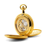 Rotary Full Hunter Gold Plated Mechanical Pocket Watch MP00727/01