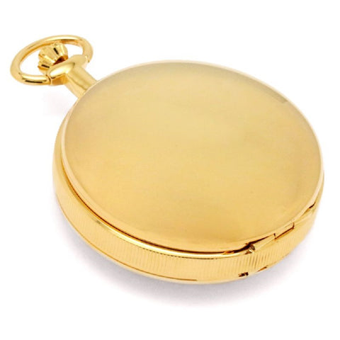 Rotary Full Hunter Gold Plated Mechanical Pocket Watch MP00727/01