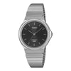 Casio Collection Black Dial Stainless Steel Bracelet Watch MQ-24DA-1AEF