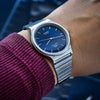 Casio Collection Blue Dial Stainless Steel Bracelet Watch MQ-24DA-2AEF