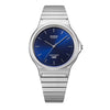 Casio Collection Blue Dial Stainless Steel Bracelet Watch MQ-24DA-2AEF