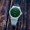Casio Collection Watch Green Dial On Bracelet MQ-24DA-3AEF | H&H