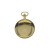 Mount Royal Yellow Gold Plated Full Hunter Skeleton Dial Mechanical Pocket Watch MR-B21