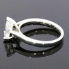 Platinum 1.00ct Pear Cut Diamond Solitaire Ring