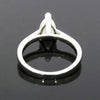 Platinum 1.00ct Pear Cut Diamond Solitaire Ring