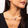 Diamonfire Shell Pearl Necklace N4593