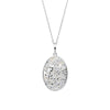 Laura Ashley Lambton Garden Sterling Silver Necklace N4657W