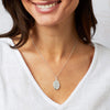 Laura Ashley Lambton Garden Sterling Silver Necklace N4657W