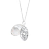 Laura Ashley Lambton Garden Sterling Silver Necklace N4657W