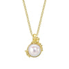 Laura Ashley Ickleford Tulips Sterling Silver Gold Plated Freshwater Pearl Necklace N4673W