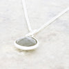 Labradorite Sterling Silver Pendant & Chain