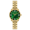 Olivia Burton Art Deco Emerald and Gold Ladies Watch OB16DC02 | H&H