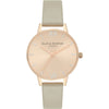 Olivia Burton Rose Gold and Steel Grey Ladies Watch OB16EN11