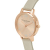 Olivia Burton Rose Gold and Steel Grey Ladies Watch OB16EN11