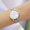 Olivia Burton Mother of Pearl Grey and Rose Ladies Watch OB16SE12
