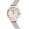 Olivia Burton Mother of Pearl Grey and Rose Ladies Watch OB16SE12