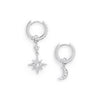 Olivia Burton Celestial Moon and Star Huggie Earrings OBJCLE38