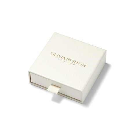 Olivia Burton Classic Linear Carnation Gold Hoop Earrings 24100012