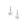 Silver Origins Summer Daisy Drop Earrings