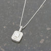 9ct White Gold 0.35cts Diamond Set Pendant and Chain Necklace