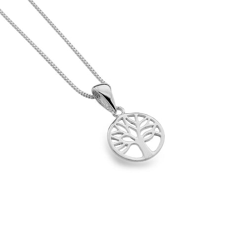 Silver Origins Encircled Tree of Life Pendant with Chain | P3824 | H&H Jewellers
