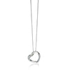 Fiorelli Silver Heart CZ Pendant P4324C