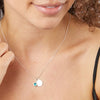 Sterling Silver December Birthstone Necklace P4601