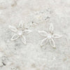 Purity Sterling Silver Flower Stud Earrings PUR1150ES | H&H