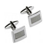 Unique Stainless Steel Textured Cufflinks QC-103 | H&H Family Jewellers