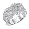 Diamonfire Sterling Silver Cubic Zirconia Statement Ring R3873