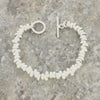 Sterling Silver T-Bar Rounded Link Ladies Bracelet