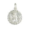 Sterling Silver Large Double Sided St Christopher Unisex Pendant R6948