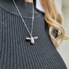 Sterling Silver Ladies Bee Pendant and Chain