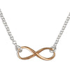 Sterling Silver Infinity Necklace R9307/R