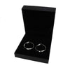 Sterling Silver Twist Hoop Ladies Earrings