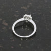 18ct White Gold 0.58ct Halo Cluster Diamond Ring | H&H Family Jewellers