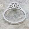 18ct White Gold 0.50ct Halo Cluster Diamond Ring | H&H Family Jewellers