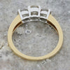 9ct Yellow Gold 0.98ct Diamond Trilogy Ring