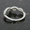 Platinum Diamond Set Wishbone Ring 0.33cts | H&H Family Jewellers