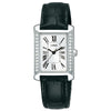 Lorus Black Leather Elegance Ladies Watch RG241YX9