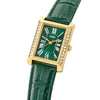 Lorus Green Leather Elegance Ladies Watch RG242YX9