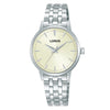 Lorus Pale Lemon Dial Ladies Watch RG317XX9