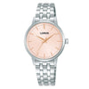Lorus Pale Pink Dial Ladies Watch RG319XX9