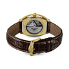 Rotary '1895' Tonneau Automatic Brown Leather Strap Mens Watch RGS10060/01
