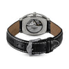 Rotary '1895' Tonneau Automatic Black Leather Strap Mens Watch RGS10061/01