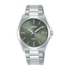 Lorus Classic Green Sunray Dial Stainless Steel Ladies Watch RH959SX9