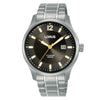 Lorus Grey Dial Titanium Mens Watch RH999QX9